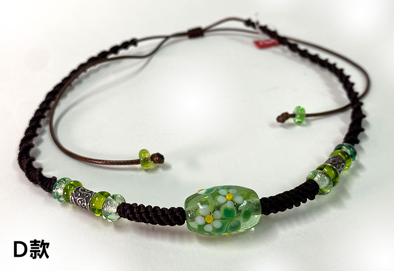 琉璃珠手編項鍊(多款)